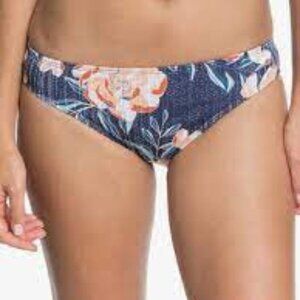 NWT Roxy Bu Lilies Surf Full Bikini Bottoms
